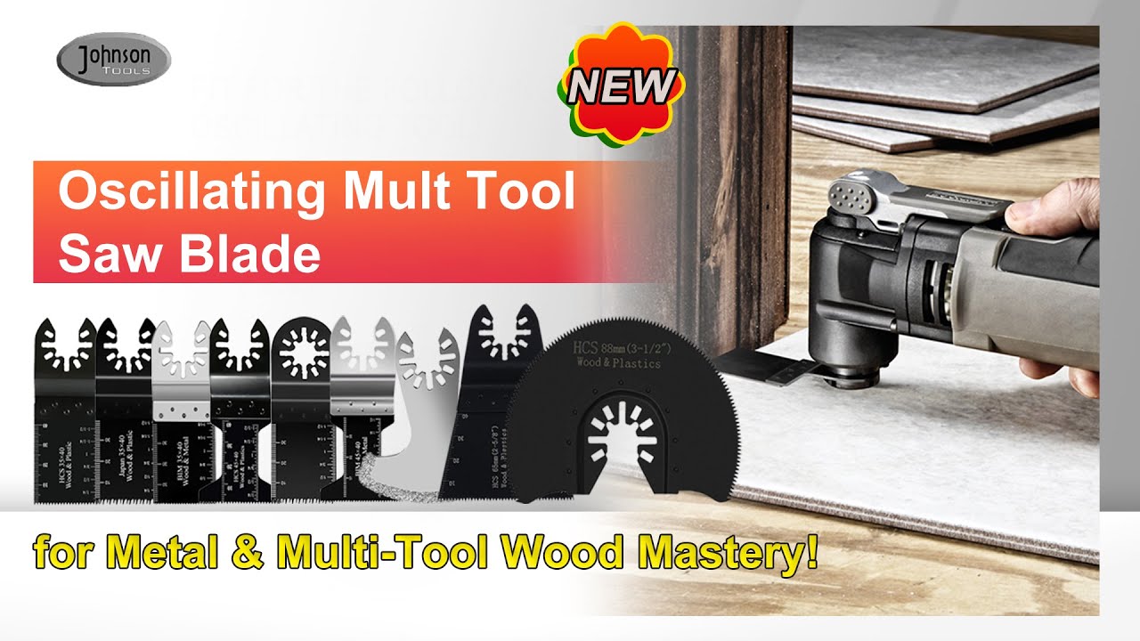Universal Metal/Wood Oscillating Multitool Quick Release Multi-Tool Saw Blades