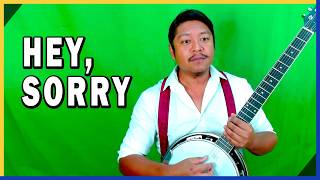 Hey Sorry, your dad just bought a banjo and it's my fault...