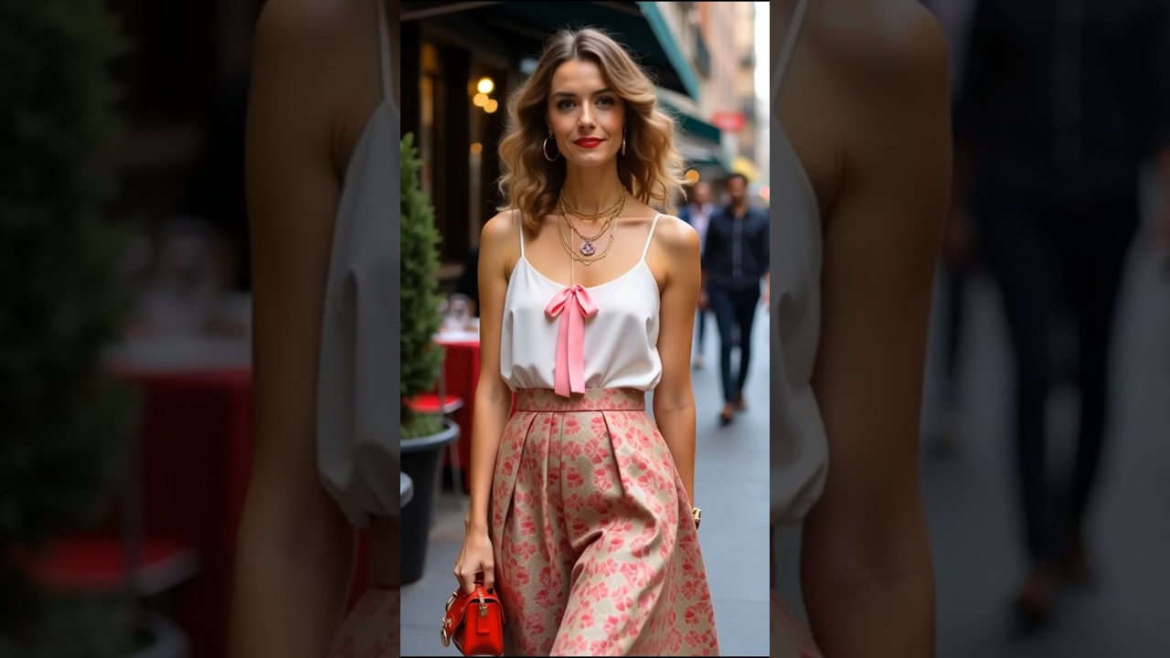 Radiant Elegance with a Cute Touch 