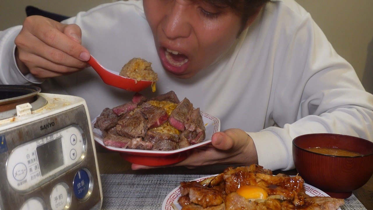 これぞワンパク飯!肉まみれな晩飯でぶっ飛び!