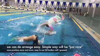Fresh ideas swim sprints *OUHS swim films