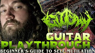 Gutsaw - Necro Nick 'Beginner's Guide to Self-Mutilation' performance demonstration