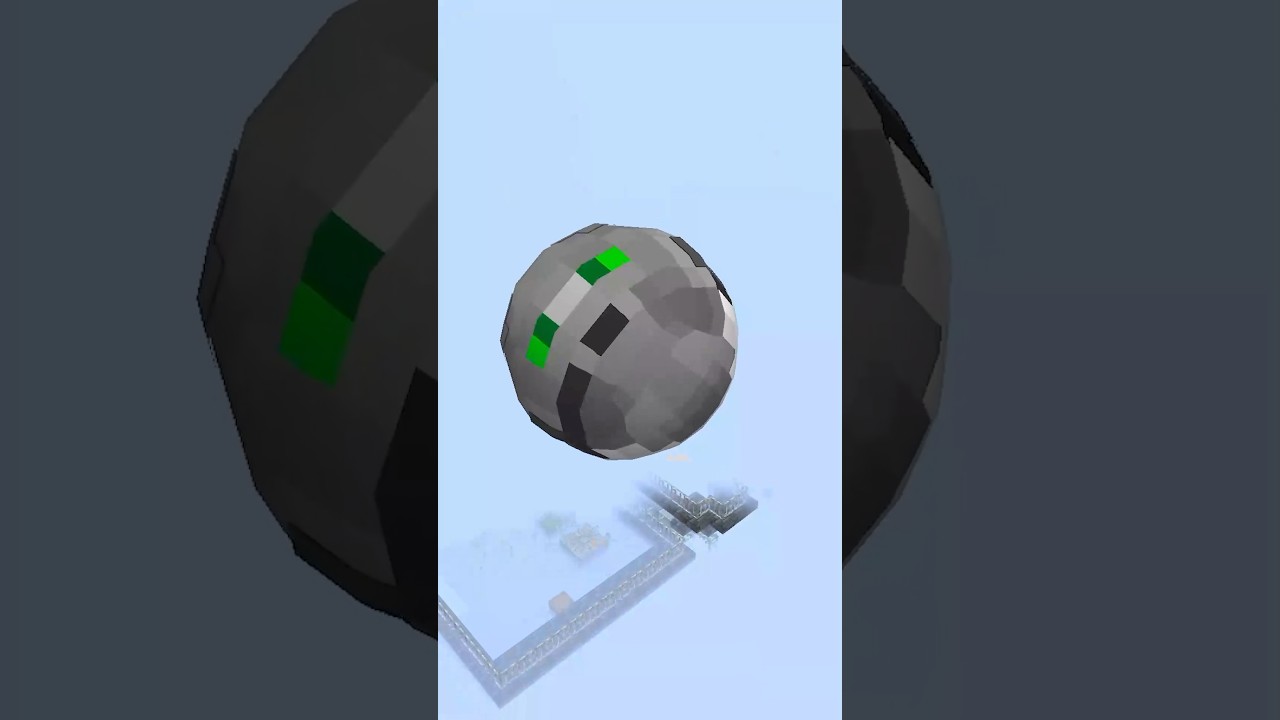 Soy una BOLA en Minecraft