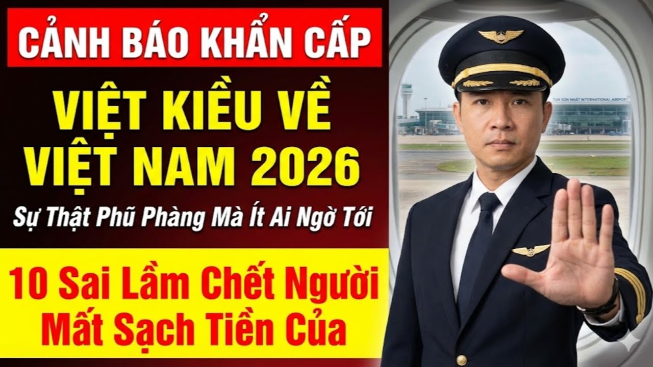 TIN KHẨN CẤP: Việt Kiều Về Việt Nam 2026 Đừng Để 10 Sai Lầm Này Biến Bạn Thành Cây ATM Hết Tiền