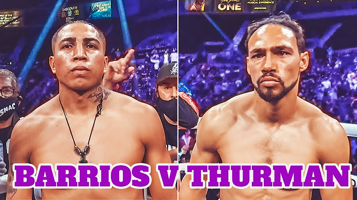 🔥 Mario Barrios (USA) vs Keith Thurman (USA) | Full Fight Highlights, HD