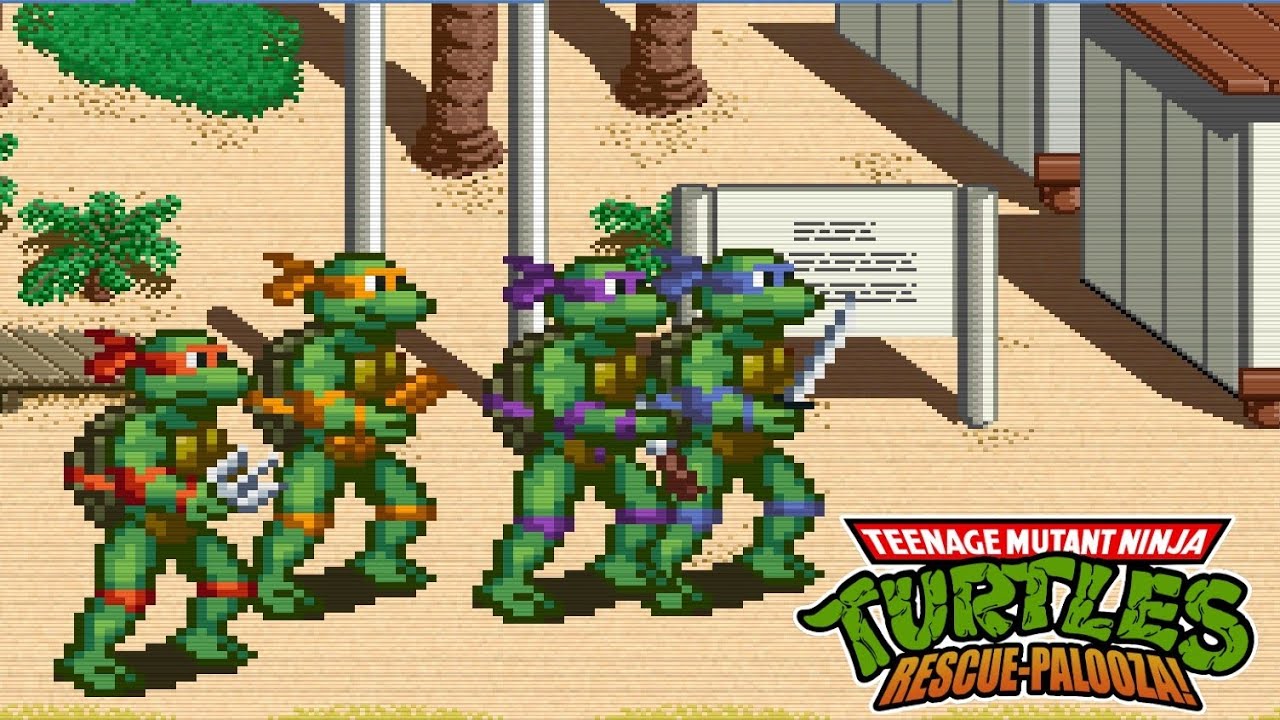 Teenage Mutant Ninja Turtles Rescue Palooza Openbor