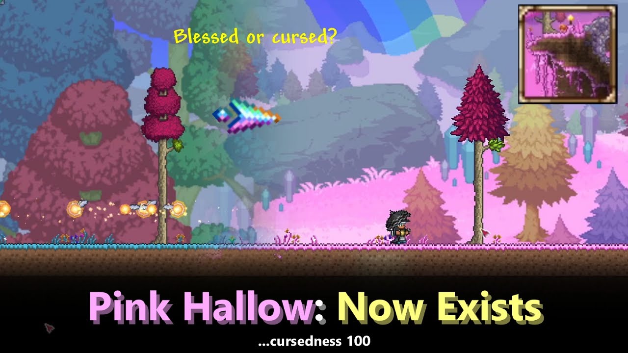 Terraria and the Pink Hallow ─ These resource packs make Hallow more blessed... or cursed. YouTube