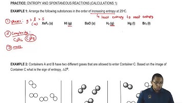 Entropy and Phases: Example 1