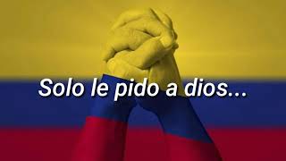 Shakira Solo Le Pido A Dios Letra