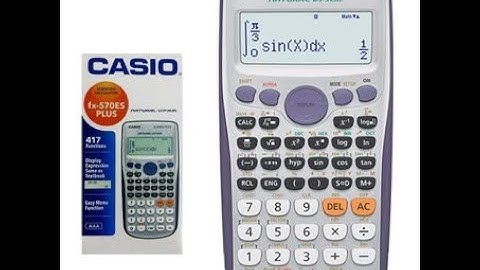 ✅2024 - Como resetear o formatear la calculadora Casio fx-570 ES PLUS / fx-570 LA PLUS | ✅