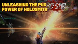 Unleashing the Pug Power of Holosmith in GW2 WvW Massive Zerg Encounter