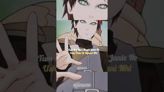 Gaara kazekage attitude 😎#anime #naruto #gaaraedit #virlshort #trendingshorts screenshot 2