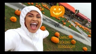 PUMPKIN PICKING VLOGGG!