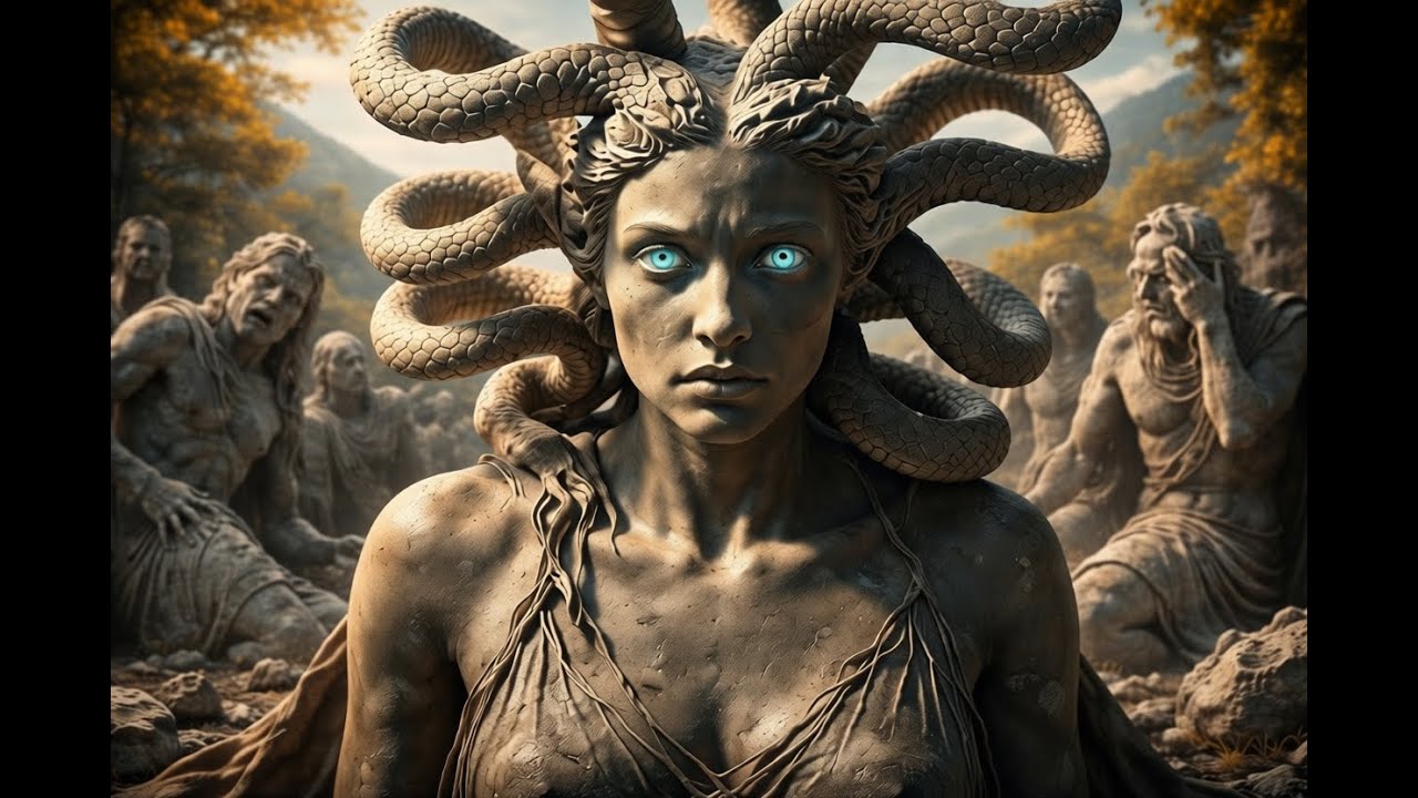 A Verdade Que Nunca Contaram Sobre Medusa (A História Que os Deuses Esconderam)