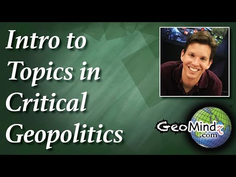 Introduction to Topics in Geopolitics
