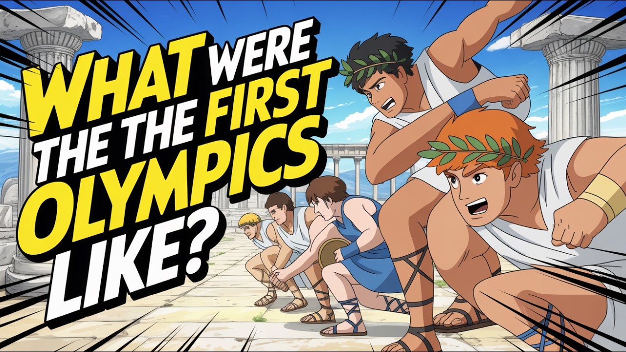 What Were the First Olympics Like? | Ancient Greece for Kids