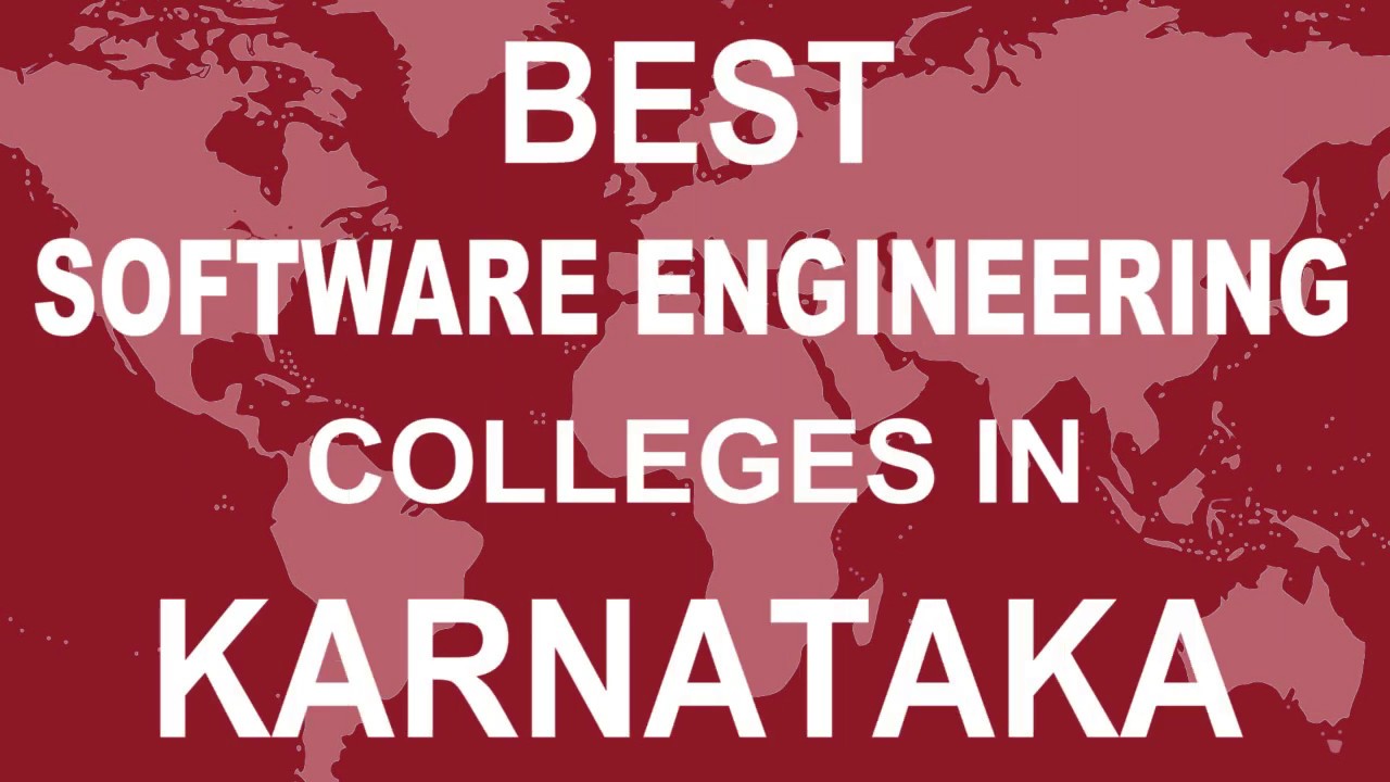 Software Engineering Colleges In Karnataka Youtube