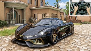 1500HP Koenigsegg Regera - Forza Horizon 5 | Thrustmaster T300RS gameplay