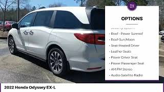 2022 Honda Odyssey EX-L New 25663