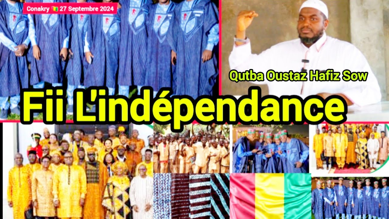 Qutba Oustaz Hafiz Sow Fii Indépendance - YouTube