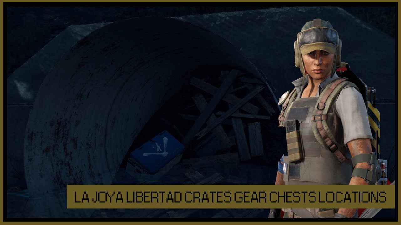 Far Cry 6 La Joya Gear Chests Locations Libertad Crates Gear