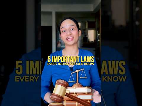 5 laws every Indian should know🔥