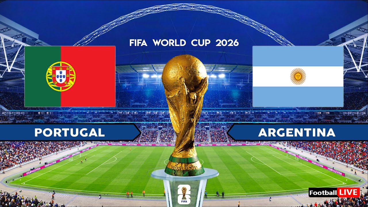 PORTUGAL vs ARGENTINA - FIFA World Cup 2026 Messi vs Ronaldo | Full Match All Goals | Simulation PES