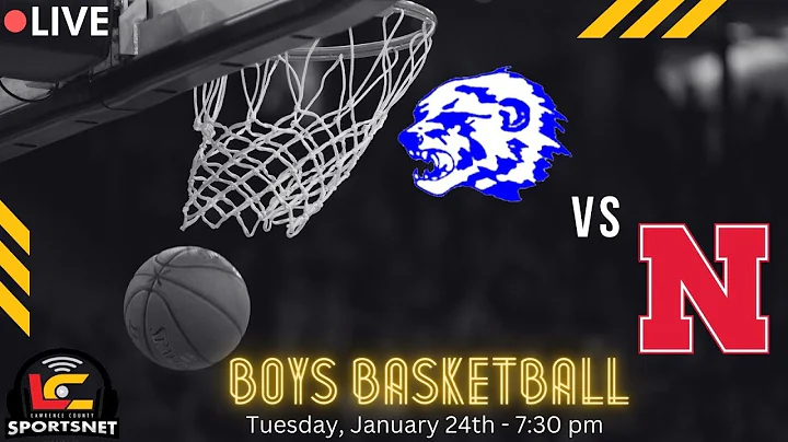 Neshannock Lancers vs. Ellwood City Wolverines - WPIAL Boys Basketball - Jan. 24, 2023