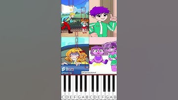 Squid game 2 x Poppy 4 x Sprunki Story Complete Edition 😅 (@Opilasokewt) - Octave Piano Tutorial