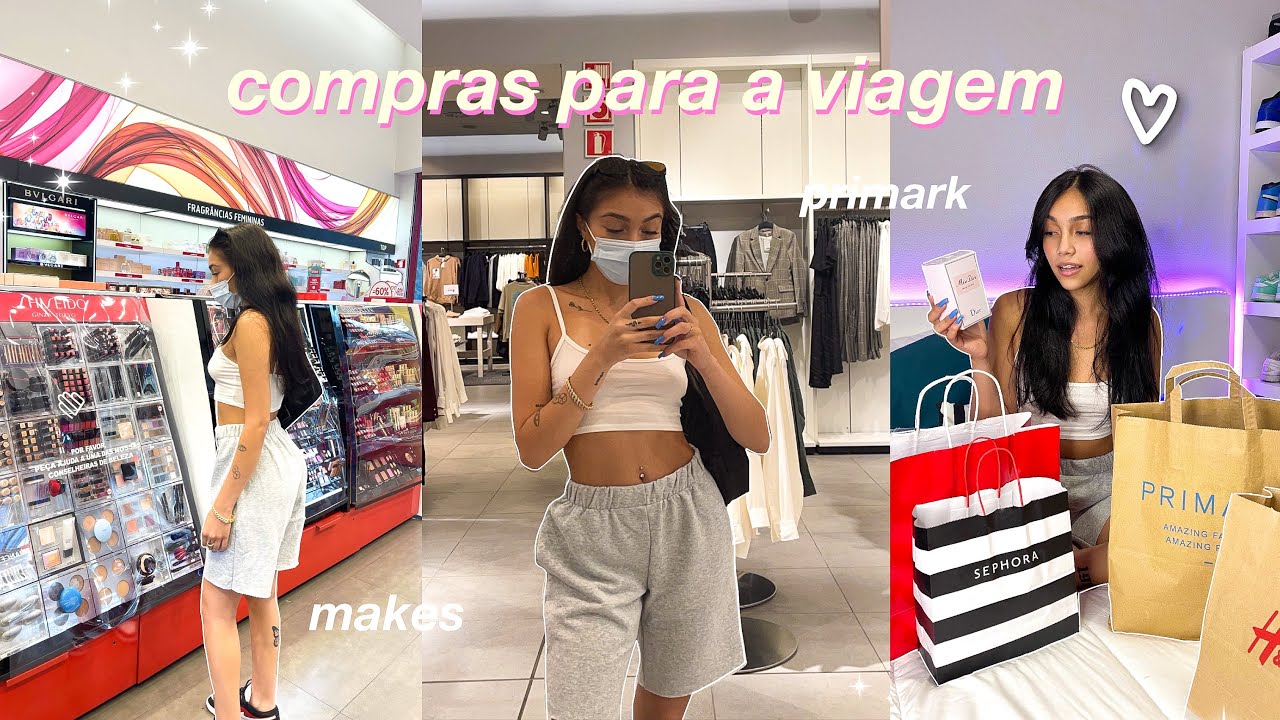 PRIMEIRAS COMPRAS PARA A VIAGEM!!