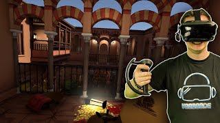 Use your entire VR play space in this adventure! Spellbound Spire [VR gameplay]