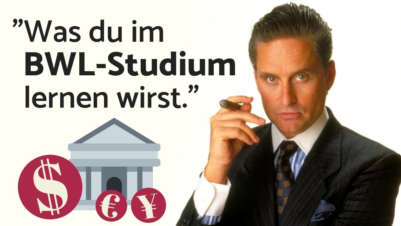 Bwl Studium Das Wirst Du Lernen Youtube