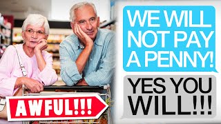 r/entitledparents | A Rude Couple came into my Deli and REFUSE to Pay... - Reddit Stories