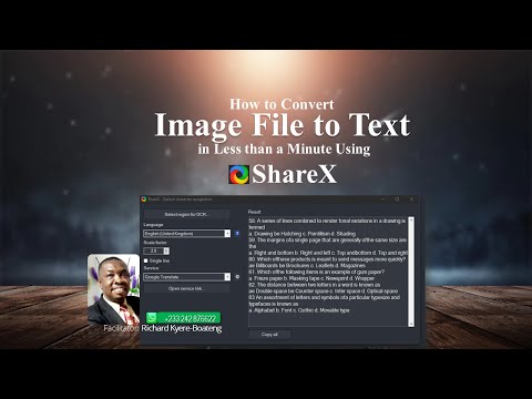 How to Convert Image File to Text in Less than a Minute | TechTricksGh