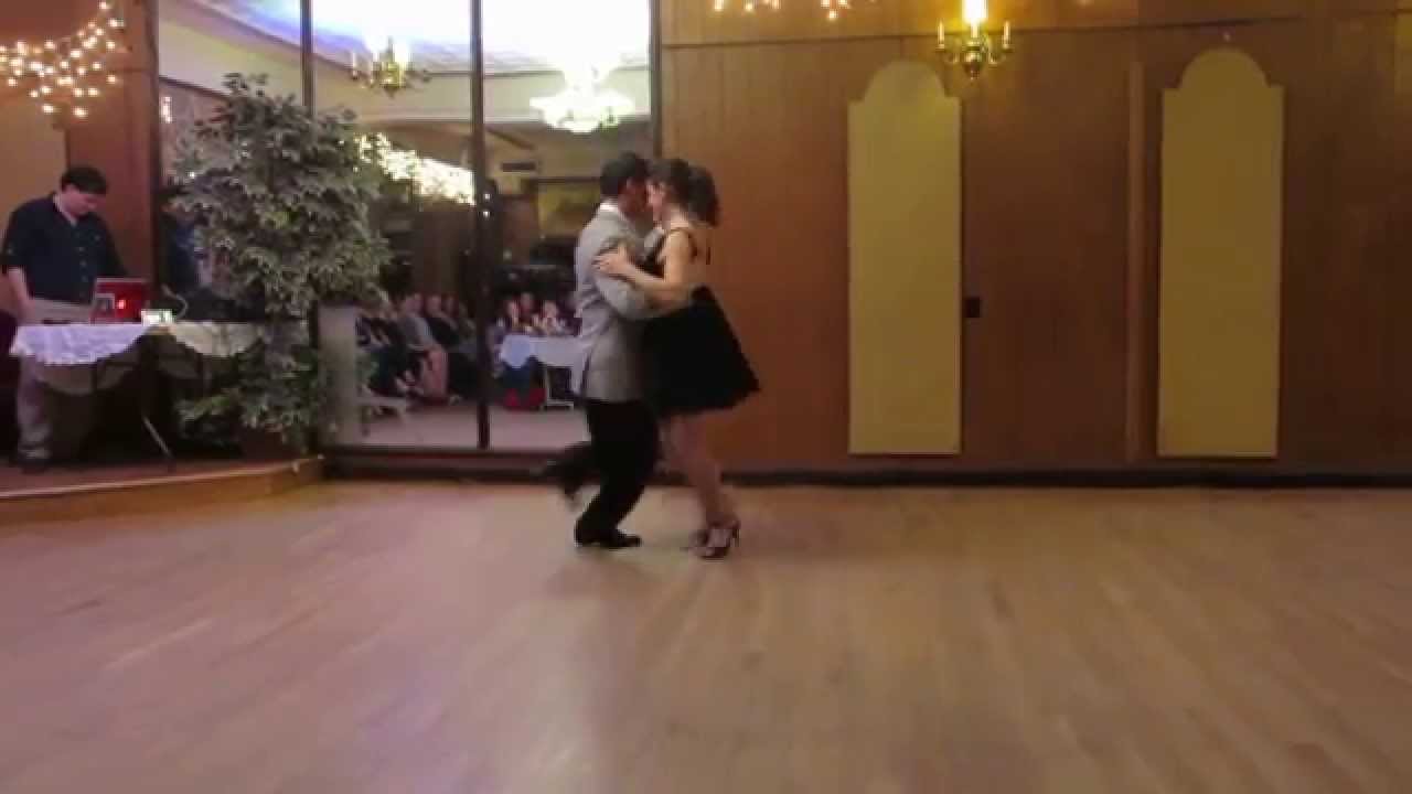 Ana Padron And Diego Blanco La Milonga Rosa Friday February 27 2015 Youtube