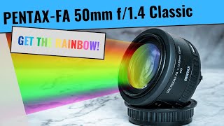 PENTAX-FA 50mm f/1.4 Classic - The crazy cool rainbow lens! screenshot 2