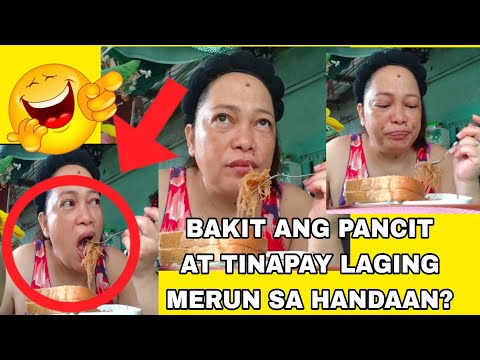 LAGING PARTNER ITO SA HANDAAN PANCIT AT TINAPAY #eating #madiskartengnanay19