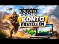 Wie erstellt man ein Konto in Enlisted – Schritt für Schritt Registrierung eines Accounts