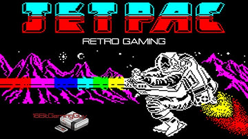 JETPAC Spectrum 16k Gameplay
