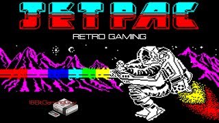 JETPAC Spectrum 16k Gameplay