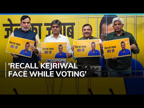 AAP Launches 'Jail Ka Jawab Vote Se' Campaign Ahead Of Lok Sabha Elections