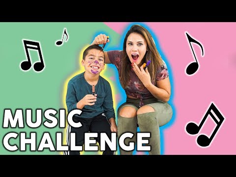 Andrea Espada Vs Son Music Challenge! PART 2!! | The Royalty Family