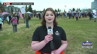 May Day protests in Alaska seek to send message to Trump Administration
