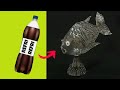 IDEIA INCRÍVEL DE ARTESANATO COM GARRAFA PET / how to make ACRYLIC SCULPTURE using pet bottle