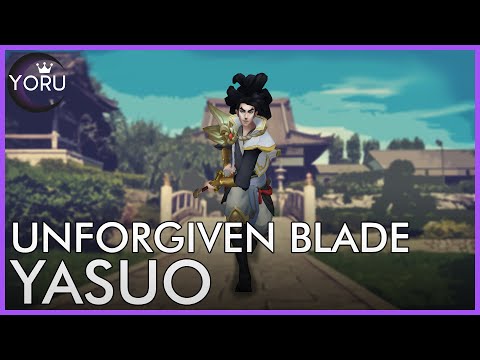 Unforgiven Blade Yasuo ⚔️  League of Legends Custom Skin 