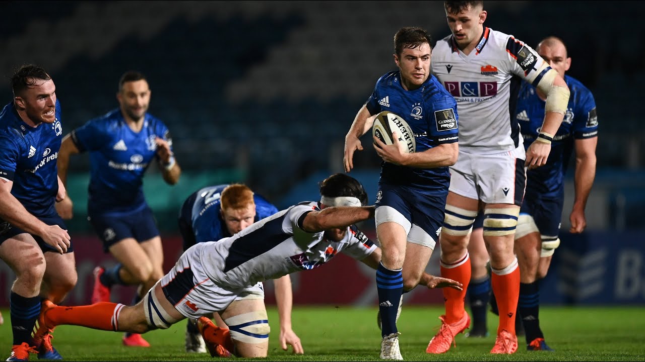 Extended Match Highlights Leinster 50 Edinburgh 10 Guinness Pro14 Youtube