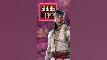 MK1 Liu Kang Combo With Motaro 519 Damage