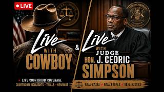 Come Watch Judge Simpson Live With Me! - June 18, 2026 Docket