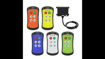 LCC A series  industrial wireless crane remote