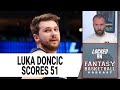 Luka Doncic Scores 51, Sengun, Hayes, Hartenstein Stink | NBA Fantasy Basketball Game Recaps